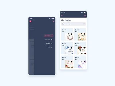 Shopping List App card design figma homepage landingpage list view mobile app mobile design product page prototype uidesign