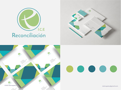 I.C.E. Reconciliación- Identidad corporativa y Branding brand branding church design dribbble flatdesign graphic design logo logofolio marca portafolio portfolio ui vector