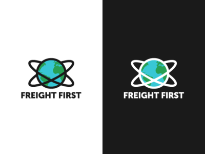 Freight First branding design identity logo vector