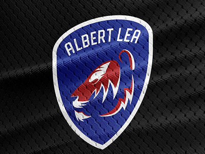 Albert Lea Tigers Logo badge crest design illustrator logo soccer sports tiger