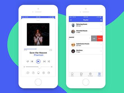 File Manager Music Player and Playlist