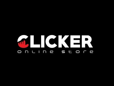 Clicker Online Store branding branding design design icon icons identity illustration logo mark ui