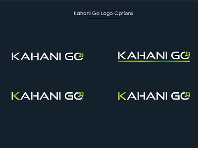Kahani Go Logo abstract abstract design app branding design graphics icon icons identity illustrations letter logo logos mark set type ui vector