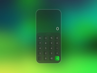 Daily UI Day 4 - Calculator dailyui ui design