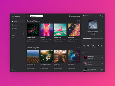 Daily UI Day 9 - Music App