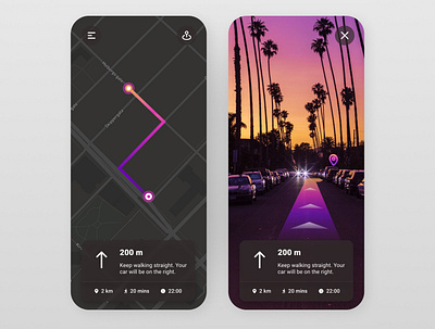 Daily UI Day 20 - Location Tracker dailyui ui design