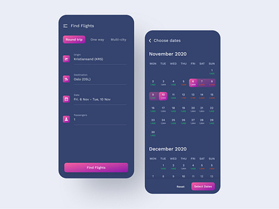 Daily UI Day 38 - Calendar dailyui ui design