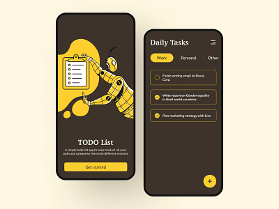 Daily UI Day 42 - ToDO List dailyui ui design