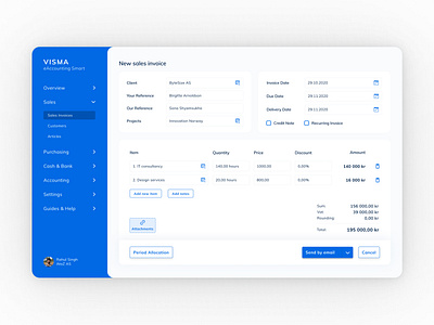 Daily UI Day 46 - Invoice