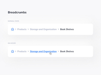 Daily UI Day 56 - Breadcrumbs dailyui ui design
