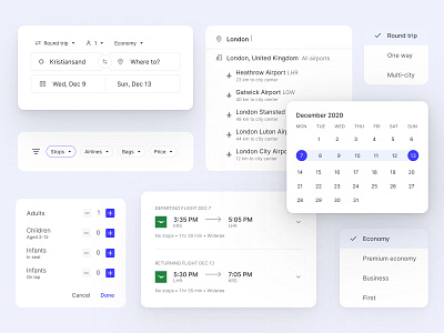 Daily UI Day 68 - Flight search daily ui daily ui challenge dailyui dailyuichallenge design ui ui design