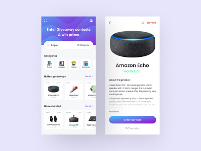 Daily UI Day 97 - Giveaway