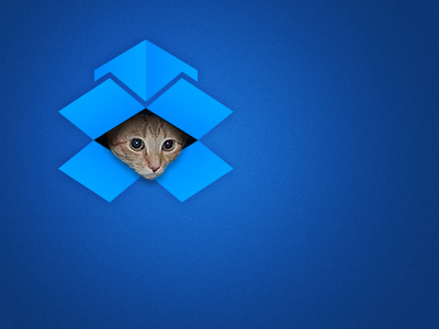 Ceiling Cat is Watching You Dropbox blue ceiling cat ceilingcat dropbox lolcat meme rebound
