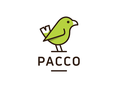 PACCO! animal bird brand branding cute dove hummingbird icon illustration logo logo design logodesign mark monochrome monoline nest stroke symbol tweet wings
