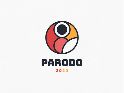 Parodo! animal bird brand branding dove for sale geometric hummingbird icon logo logo design logodesign mark nest parodo parrot symbol tweet wings