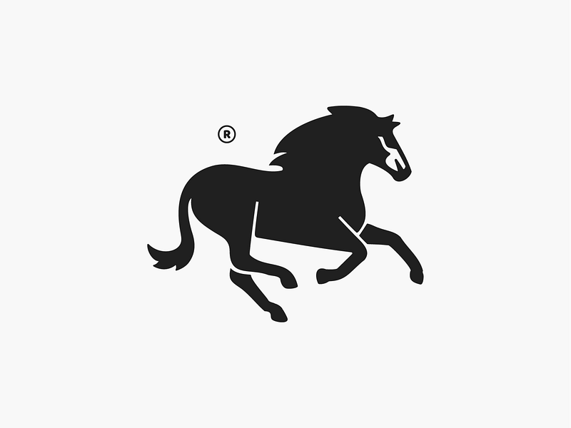 Horse mark! by Nour on Dribbble