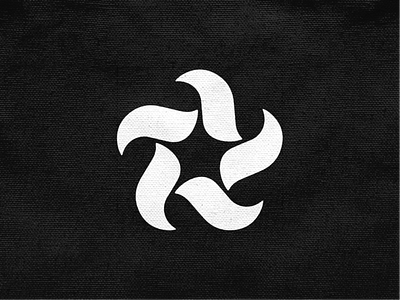 Running Star! abstract brand branding geometric icon logo logo design logodesign mark monochrome pentagon run running sea star symbol