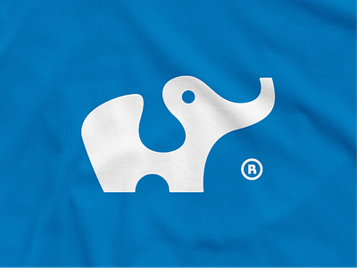 Beano! abstract animal brand branding elephant icon illustration jungle logo logo design logodesign mark monochrome negative space playful symbol