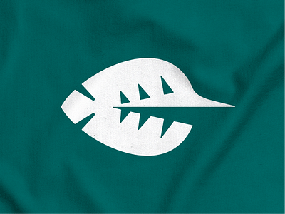 Swordfish + Leaf! abstract brand branding fish geometric icon leaf logo logo design logodesign marine mark monochrome plant sea shark sharp swordfish symbol