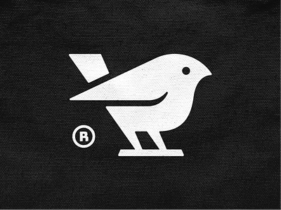 Twetty! abstract bird brand brand identity branding geometric icon logo logo design logodesign logos mark monochrome negative space nest symbol tweet wings