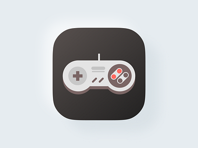 Joystick icon! app big sur brand branding console game gaming geometric icon icon set icons illustration ios joystick logo logo design logodesign mark nintendo symbol