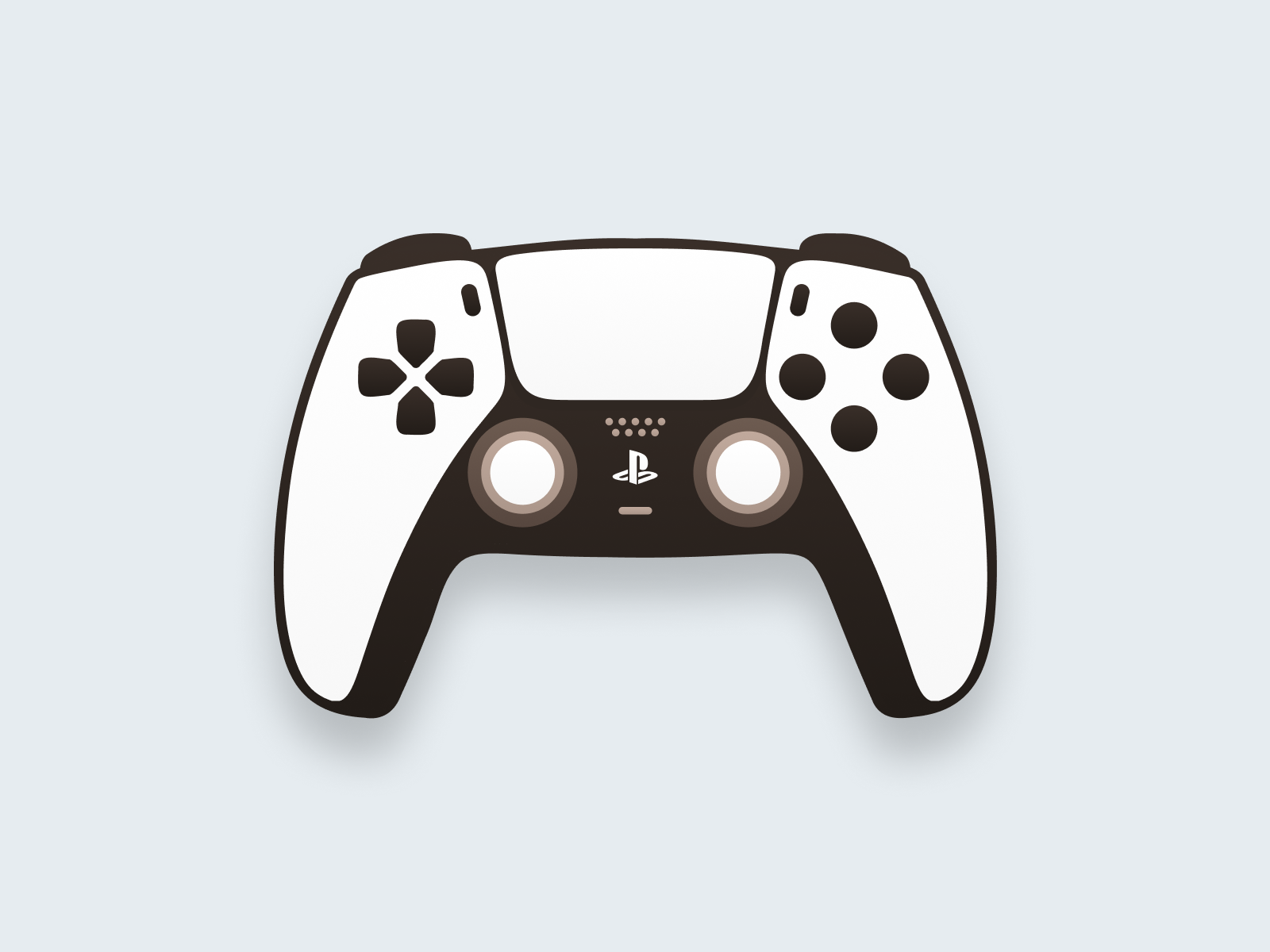 Game Controller Playstation Icon Editable Vector Logo Stock Illustration -  Download Image Now - iStock