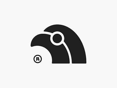 Bird mark! bird brand branding eagle falcon feather geometric icon illustration logo logo design logodesign mark minimal monochrome nest symbol tweet wing wings