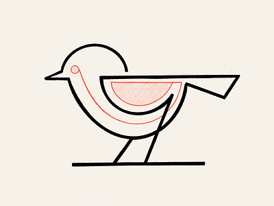 Monoline Geometric bird! bird brand brand identity branding branding design geometric icon illustration linework logo logo design logodesign mark minimal monochrome monoline sketch stroke symbol wings