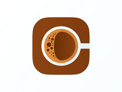 C for Coffee icon!