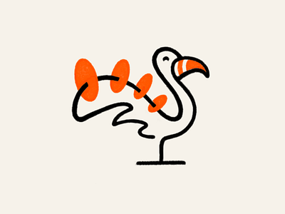 Birdy! bird brand branding chiken design icon illustration lineart logo logo design mark minimal monoline symbol ui