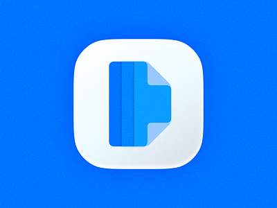 Docu icon! 3d app big sur brand brand identity branding document file icon ios logo logo design mark paper rebrand redesign revamp saas symbol ui