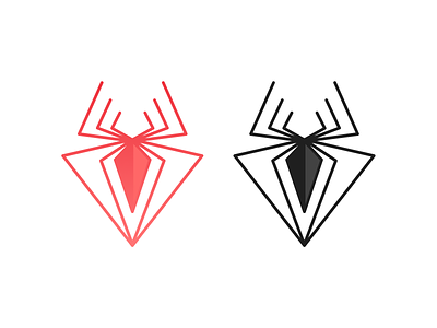 Spiders! app brand brand identity branding design icon illustration logo logo design mark network rebrand saas spider spiderman spidey symbol symmetric venom web