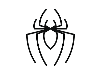 Spider-Man Logo #2 brand branding design hero icon illustration logo logo design mark marvel network spider spiderman symbol venom web widow