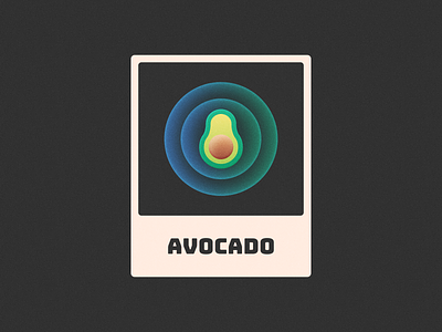 Avocado! avocado brand branding figma fruit glow gradient grain icon illustration logo logo design mark noise nut symbol texture tropical