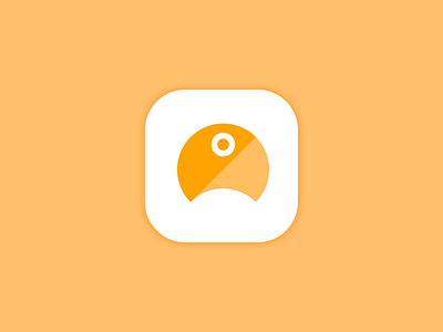 Parrot icon ! abstract android animal app bird brand branding design icon icon app ios logo logo design logodesign mark orange parrot symbol ui ux
