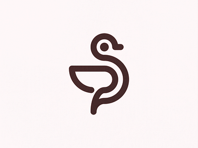 Bird Symbol! animal bird brand branding dove geometric icon illustration line logo logo design logodesign mark monochrome monomark stroke symbol