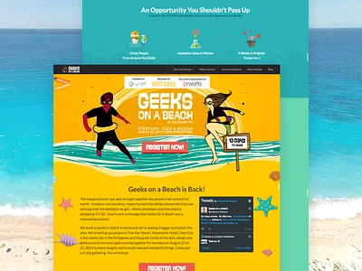 GeeksOnABeach 2014 design ui ux web