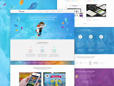 Symph 2014 design ui ux web