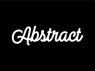 Abstract - Logoscript abstract agency branding design team identity logo logoscript monoline team typography vector