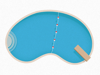 Pool dribbble