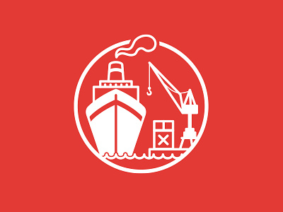 Hamburg boat crane freight hamburg harbor hh icon ship shipping