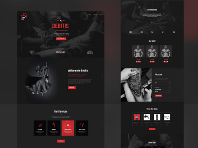 Website design ui ux venish venishvyan website