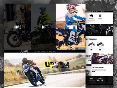 braaap Motorcycles Homepage