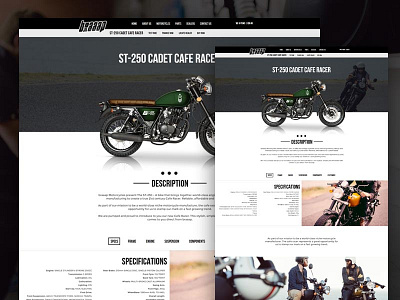 Braaap Motorcycles Product Page