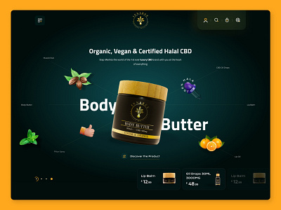 CBD home page design