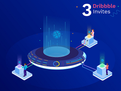 Dribbble invitation