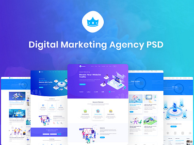 Digital Marketing agency creative design ui ux web website