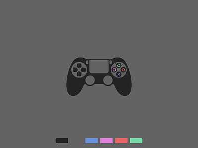 Playstation Controller controller icon ps4 sketch