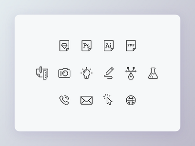 Icons icons icons set