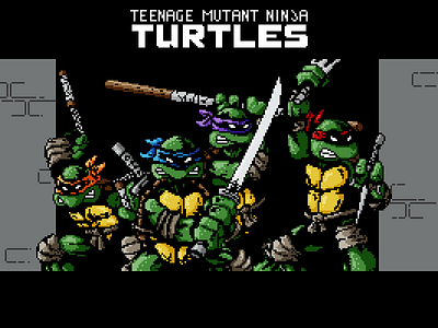 TMNT PixelArt ninja turtles pixelart pixels tmnt
